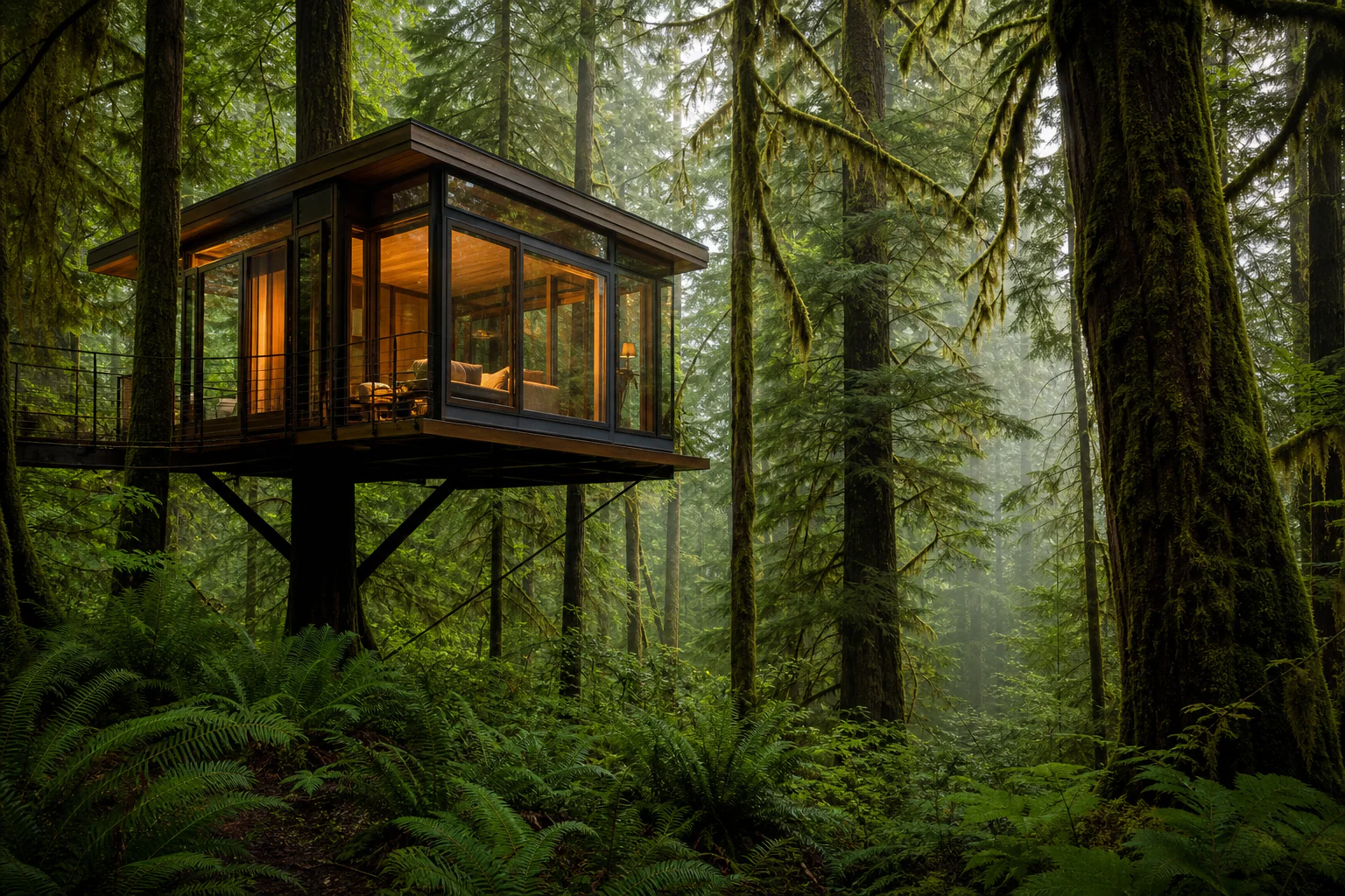 Olympics Treehouse — Olympic Peninsula, Washington